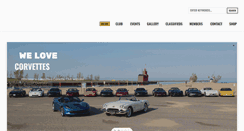 Desktop Screenshot of lakeshorecorvetteclub.com